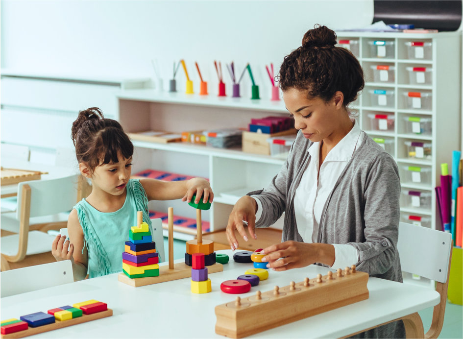 Teacher and Children