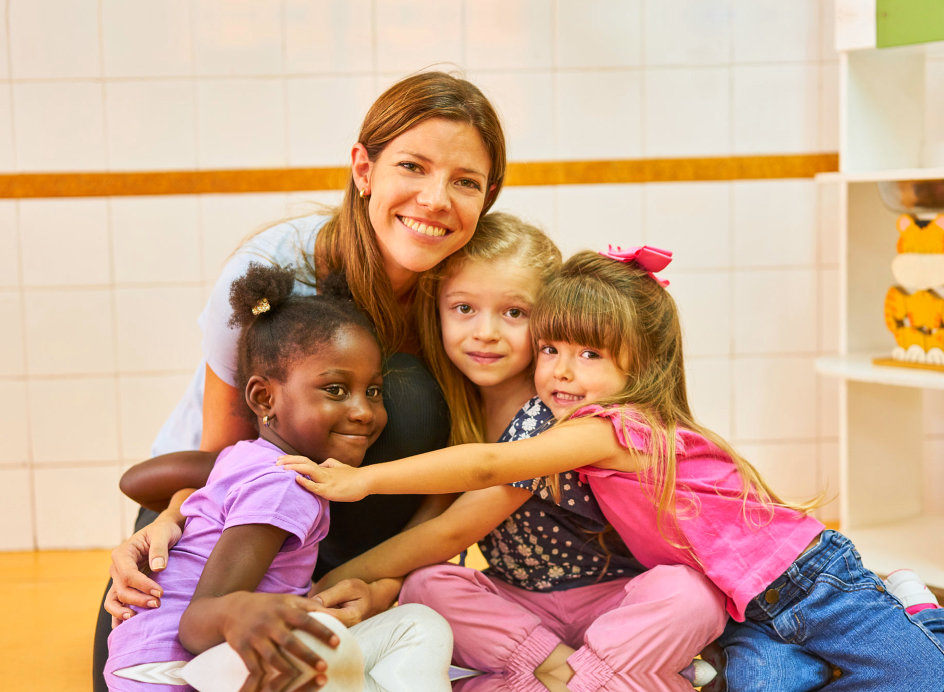 Teacher and Children